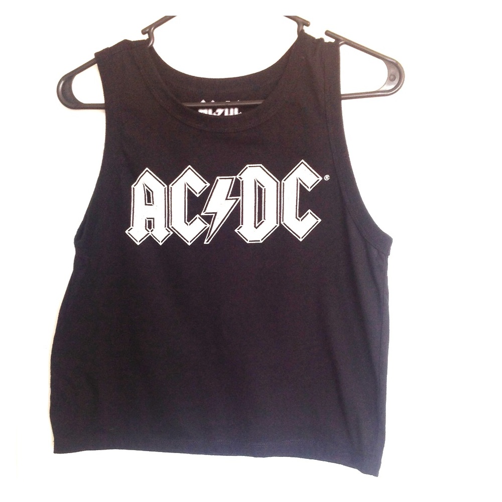 AC⚡️DC Graphic tank top